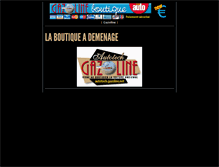 Tablet Screenshot of boutique.gazoline.net